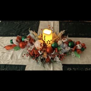 Handmade Christmas Centerpiece